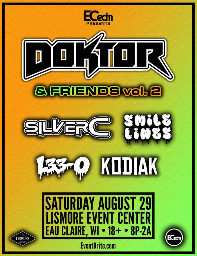 It’s that time of year again! 🥳 DOKTOR & Friends is BACK! If you were there last year, you know this one is a party, and volume 2 is going to be BIGGER and BETTER! 🔥 For year 2 we are bringing in a massive production and an insane sound rig that will